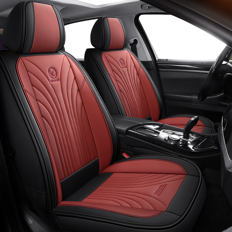 Leather Car Seat Covers Full Set Universal - Changan Cs35 artı Cs15 Cx70 Hunter