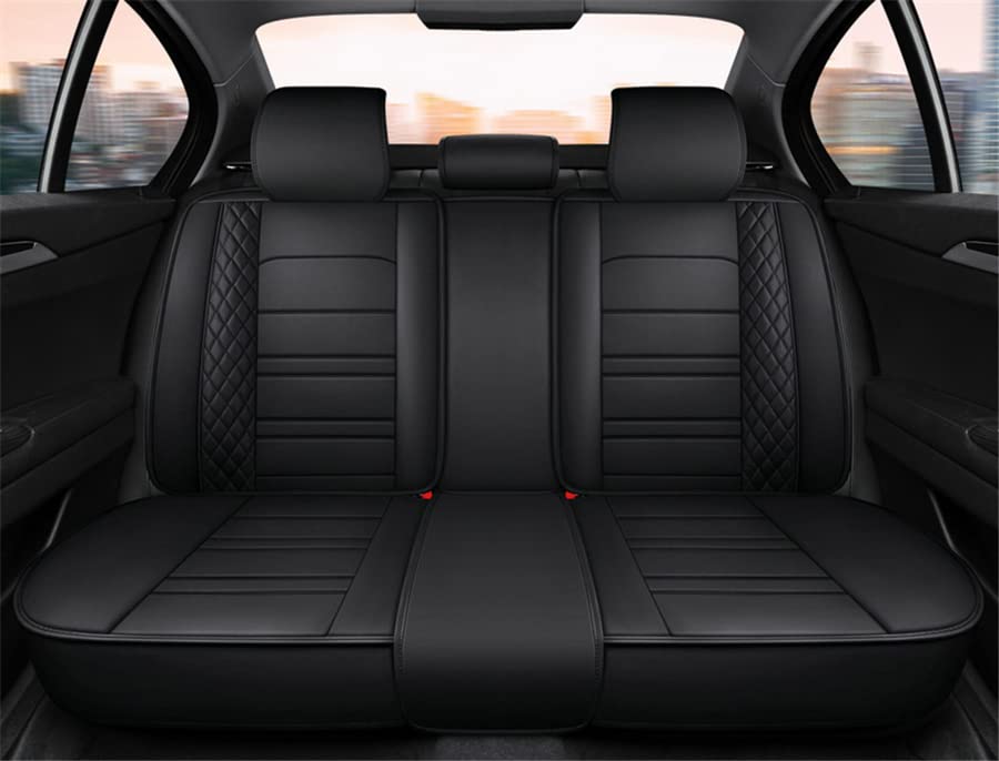 Leather Car Seat Covers Full Set Universal - Oto Koltuk Minderi Kılıfı, PU Deri