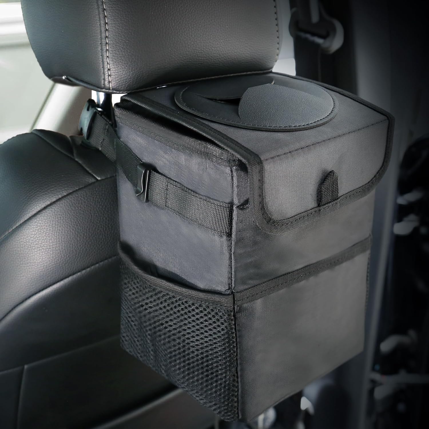 Waterproof Car Trash Can With Lid - Kapaklı ve Su Geçirmez Saklama Çantalı