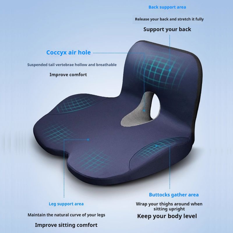 Araba Ana Sürücü Koltuğu Yükse - Memory Foam Car Neck Pillow Lumbar Support incelemesi ve fiyatı