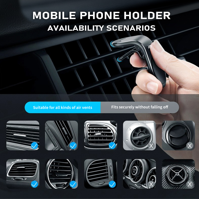 Araba hava firar klip manyetik - Magnetic Phone Holder For Car Vent incelemesi ve fiyatı