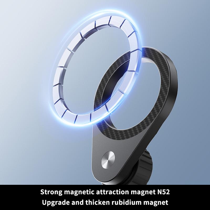 1 adet karbon Fiber manyetik a - Magnetic Phone Holder For Car Vent incelemesi ve fiyatı
