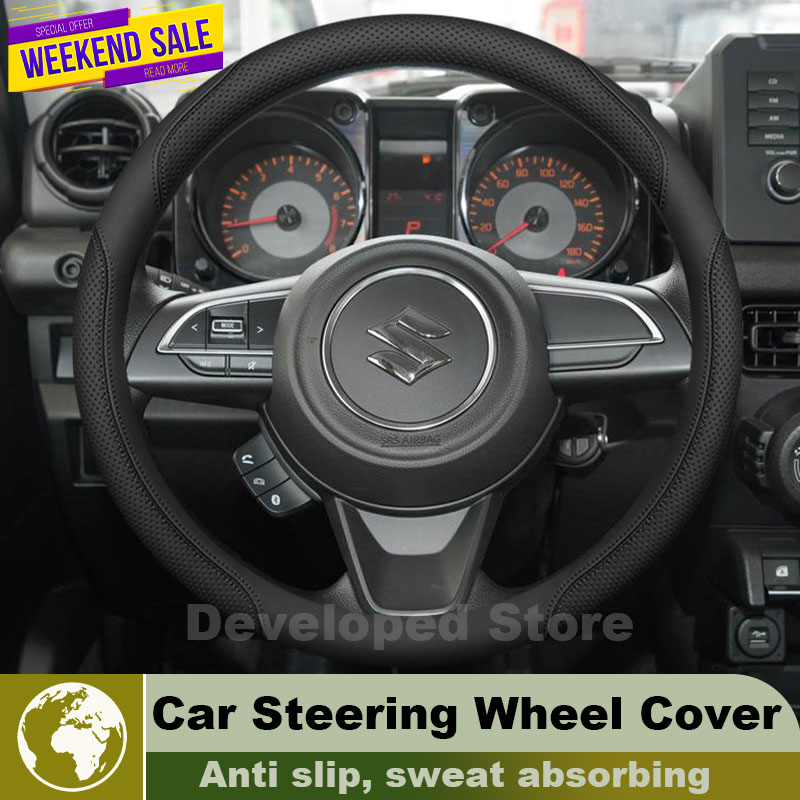Deri Araba Direksiyon Kapağı S - Car Steering Wheel Cover Anti Slip Breathable incelemesi ve fiyatı