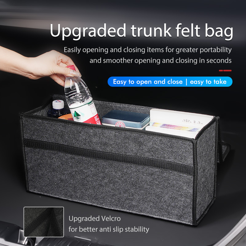 GAC MOTOR Katlanabilir Keçe Ar - Car Trunk Organizer Foldable Storage Box incelemesi ve fiyatı