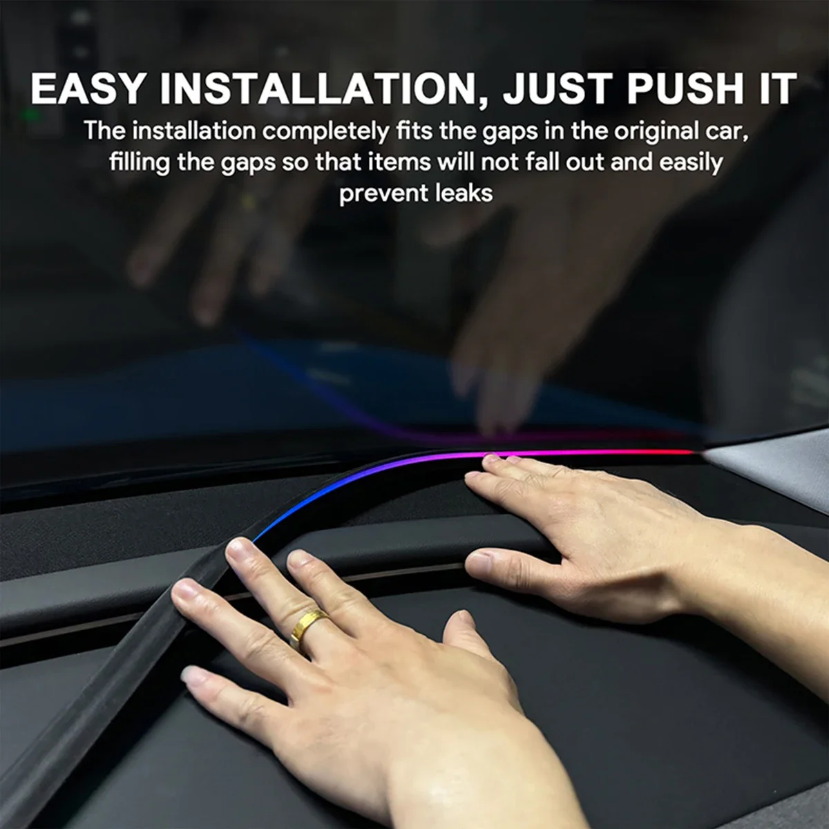 140/150 CM LED Araç Ortam Işığ - Led Ambient Interior Car Lights App Control incelemesi ve fiyatı