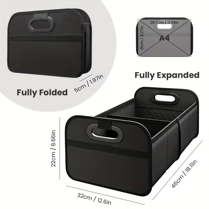 Katlanabilir Taşınabilir Araba - Car Trunk Organizer Foldable Storage Box incelemesi ve fiyatı