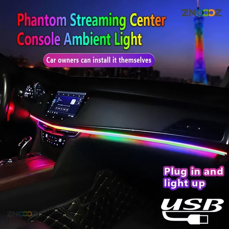 ZNOOOZ 140cm araba ortam ışıkl - Led Ambient Interior Car Lights App Control incelemesi ve fiyatı