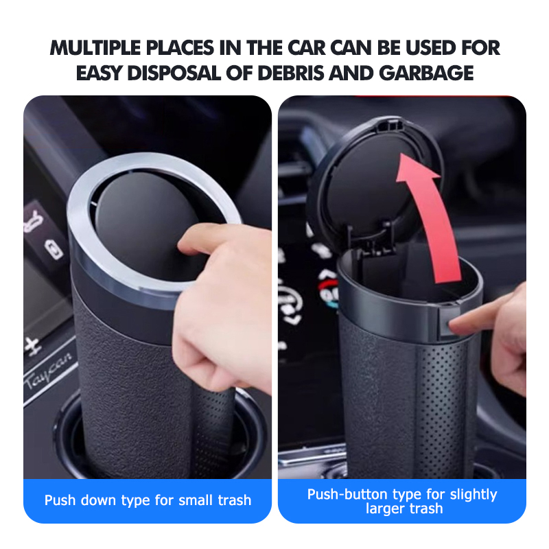 Araba Çöp Kutusu Dayanıklı Su  - Waterproof Car Trash Can With Lid incelemesi ve fiyatı