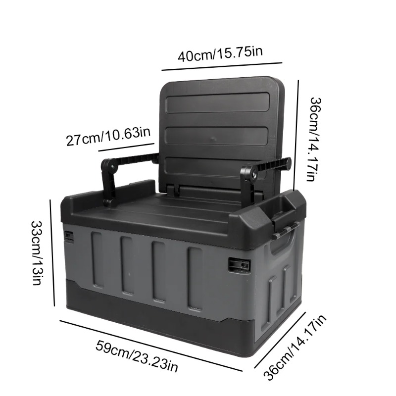 Büyük Katlanabilir Saklama Kut - Car Trunk Organizer Foldable Storage Box incelemesi ve fiyatı