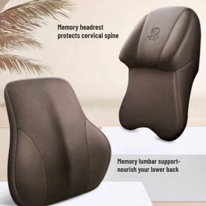 Yeni Evrensel Minimalist Her M - Memory Foam Car Neck Pillow Lumbar Support incelemesi ve fiyatı