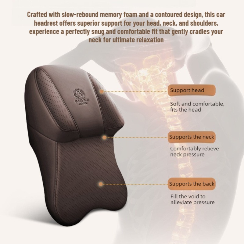Yeni Evrensel Minimalist Her M - Memory Foam Car Neck Pillow Lumbar Support incelemesi ve fiyatı