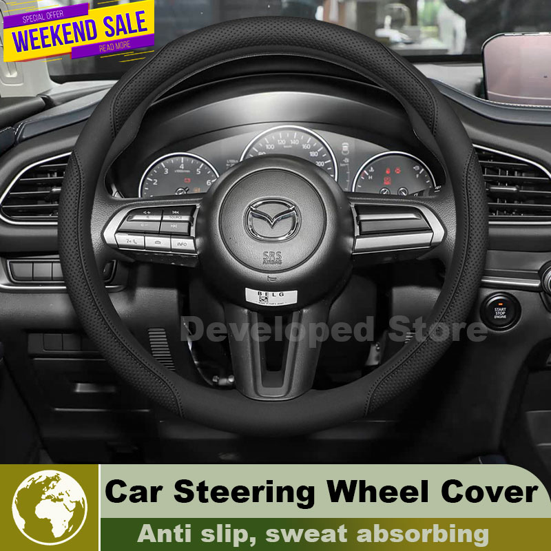 Mazda CX-3 CX 3 CX-30 CX 30 20 - Car Steering Wheel Cover Anti Slip Breathable incelemesi ve fiyatı