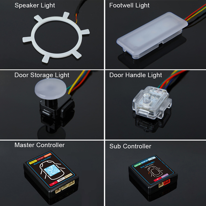 22'si 1 Arada Dream Color RGB  - Led Ambient Interior Car Lights App Control incelemesi ve fiyatı