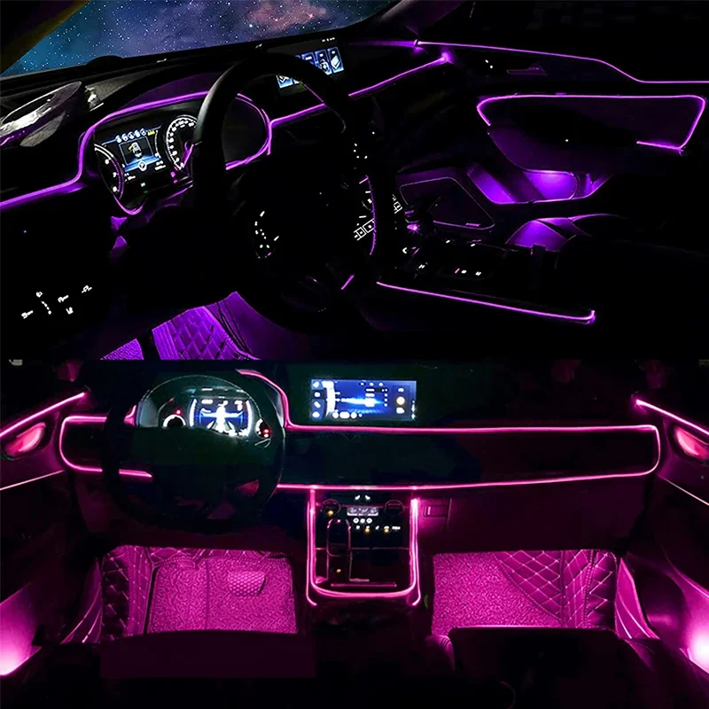 Uygulama Kontrollü Esnek EL Te - Led Ambient Interior Car Lights App Control incelemesi ve fiyatı