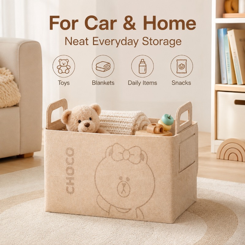 20L Büyük Keçe Bagaj Düzenleyi - Car Trunk Organizer Foldable Storage Box incelemesi ve fiyatı