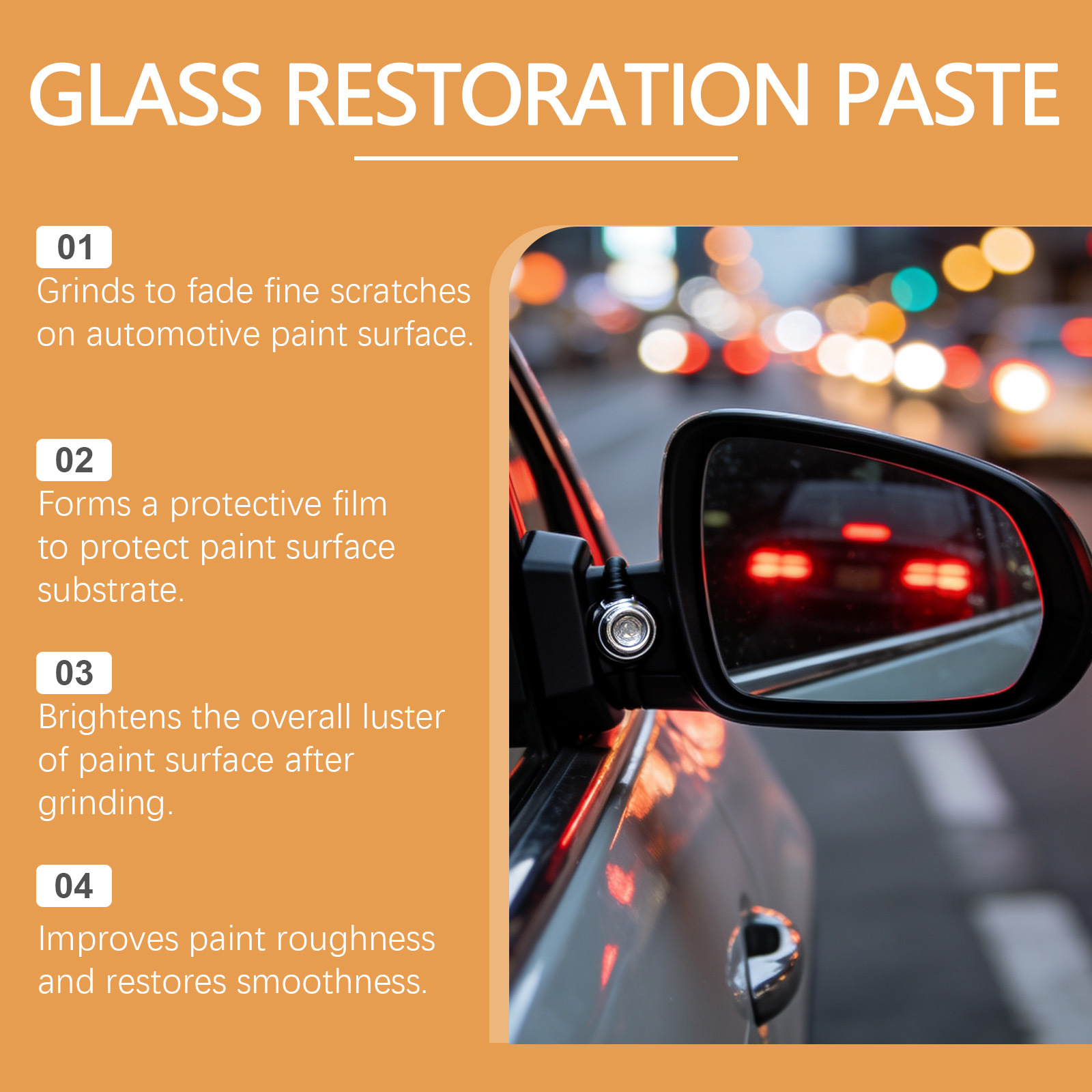 Araba Camı Parlatma Cilası Çiz - Car Scratch Repair Polishing Wax Paste incelemesi ve fiyatı