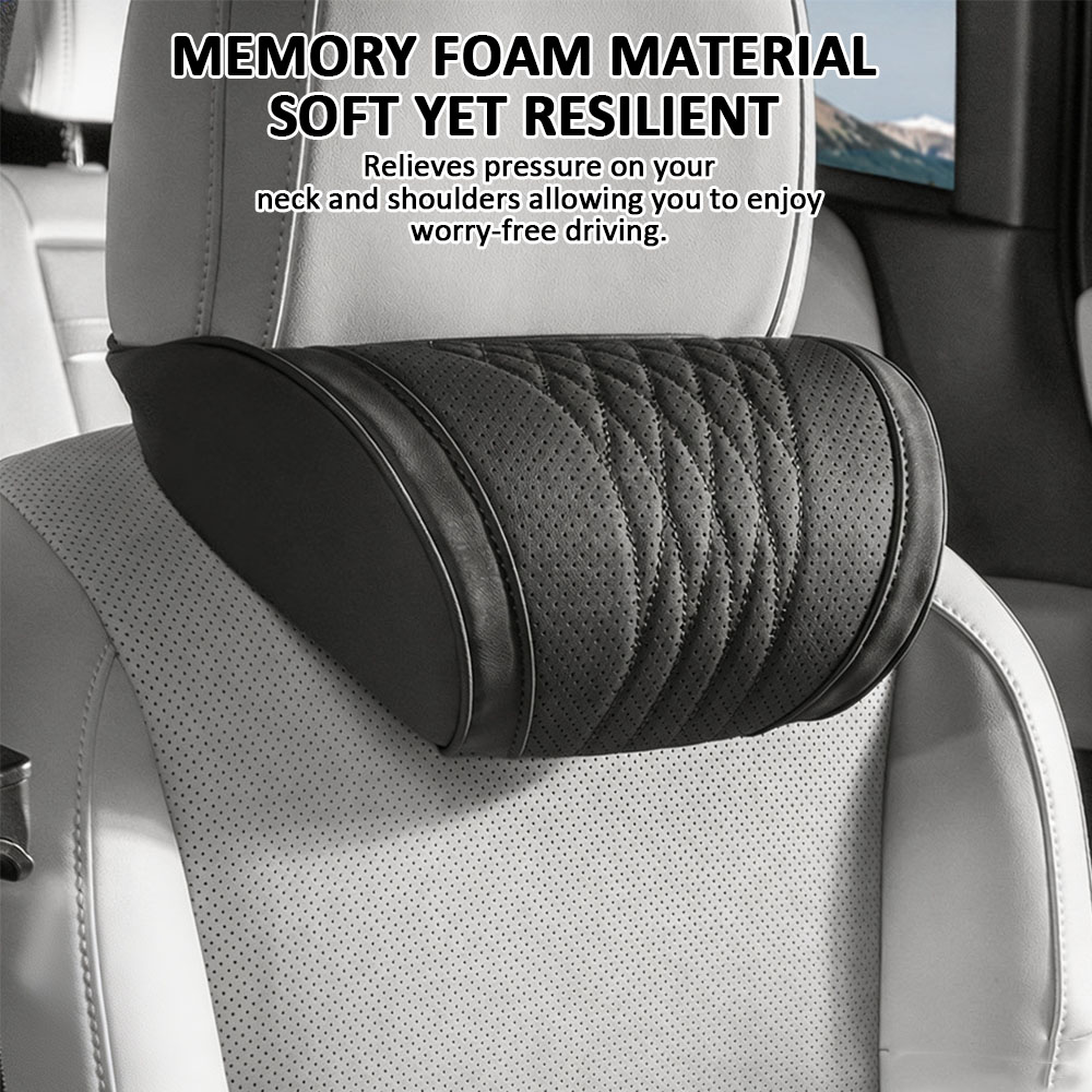 Lüks hafızalı köpük araba kafa - Memory Foam Car Neck Pillow Lumbar Support incelemesi ve fiyatı