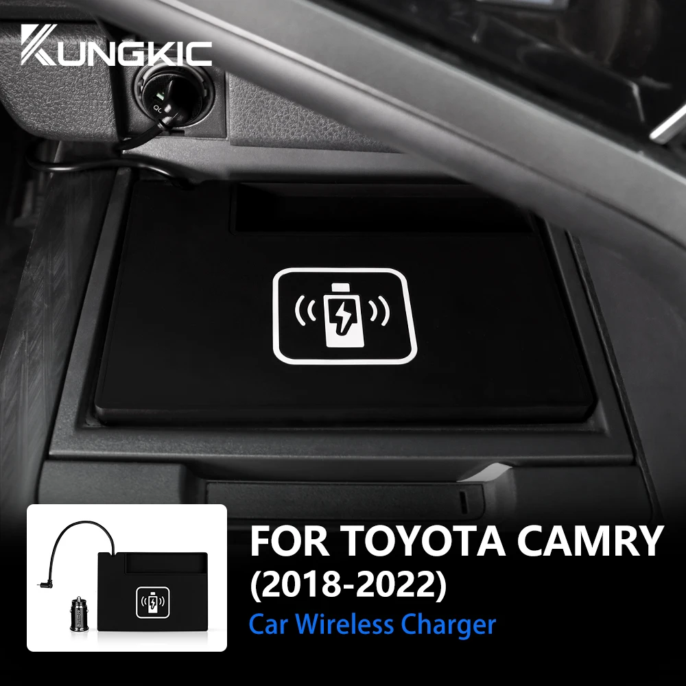 Toyota Camry 70 XV70 2018 2019 - Wireless Car Charger Mount Fast Charging incelemesi ve fiyatı