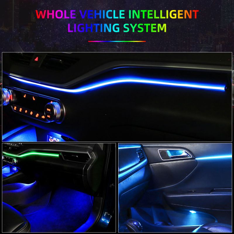 LED Araç İçi Ambiyans Aydınlat - Led Ambient Interior Car Lights App Control incelemesi ve fiyatı