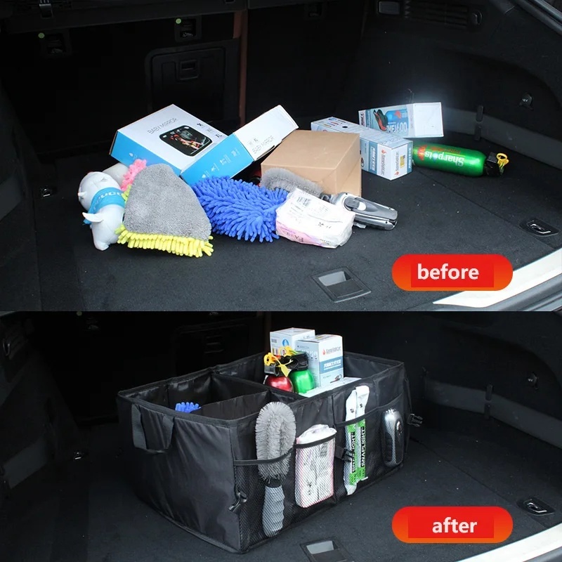 Katlanabilir Büyük Kapasiteli  - Car Trunk Organizer Foldable Storage Box incelemesi ve fiyatı