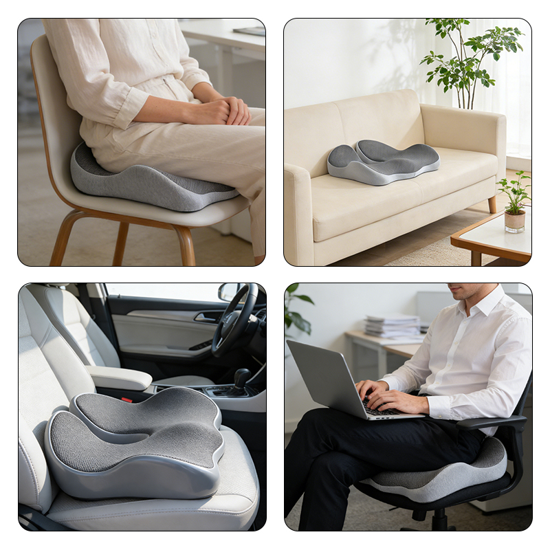 Taşınabilir Yavaş Geri Dönüşlü - Memory Foam Car Neck Pillow Lumbar Support incelemesi ve fiyatı