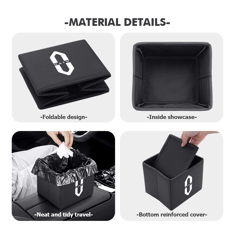Aito M5 M7 2022 2023 için Arab - Waterproof Car Trash Can With Lid incelemesi ve fiyatı