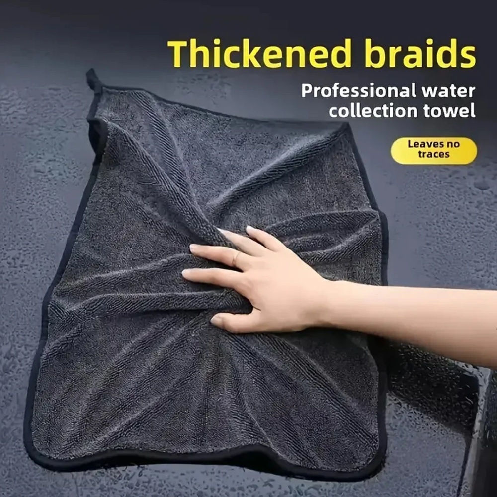 Büyük Boy Koyu Gri Araba Mikro - Microfiber Car Drying Towel Super Absorbent incelemesi ve fiyatı