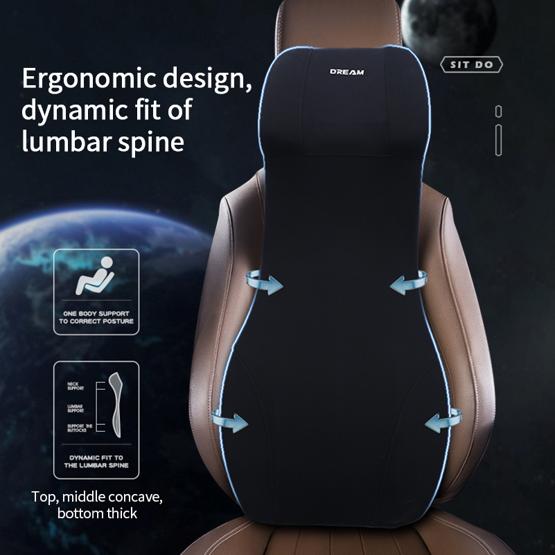 Bellek Köpük Araba Kafalık Bel - Memory Foam Car Neck Pillow Lumbar Support incelemesi ve fiyatı