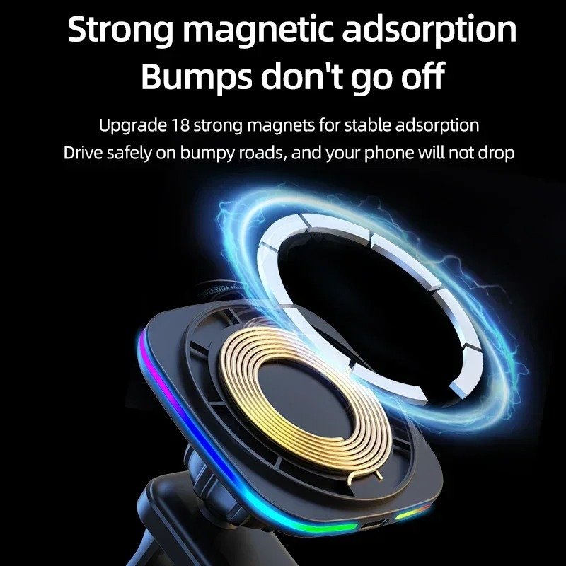 15W Manyetik Araç İçi Kablosuz - Magnetic Phone Holder For Car Vent incelemesi ve fiyatı