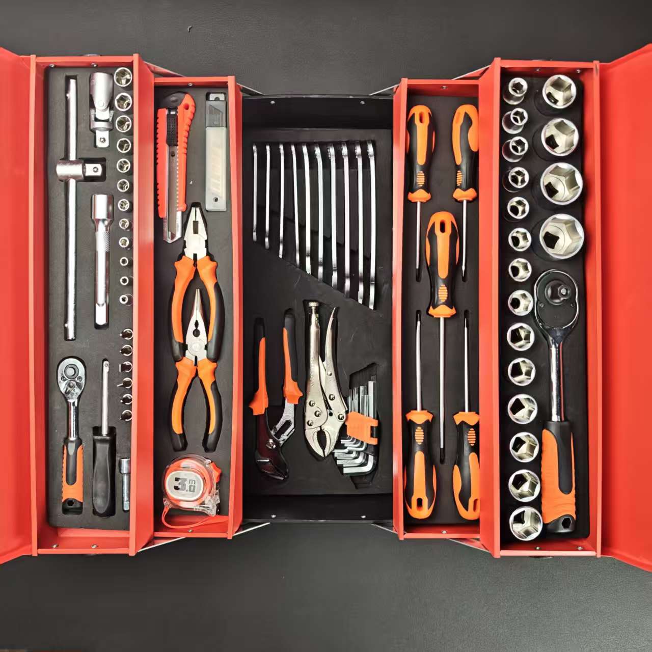 85 Parçalı El Yapımı Karbon Çe - Auto Repair Tools incelemesi ve fiyatı
