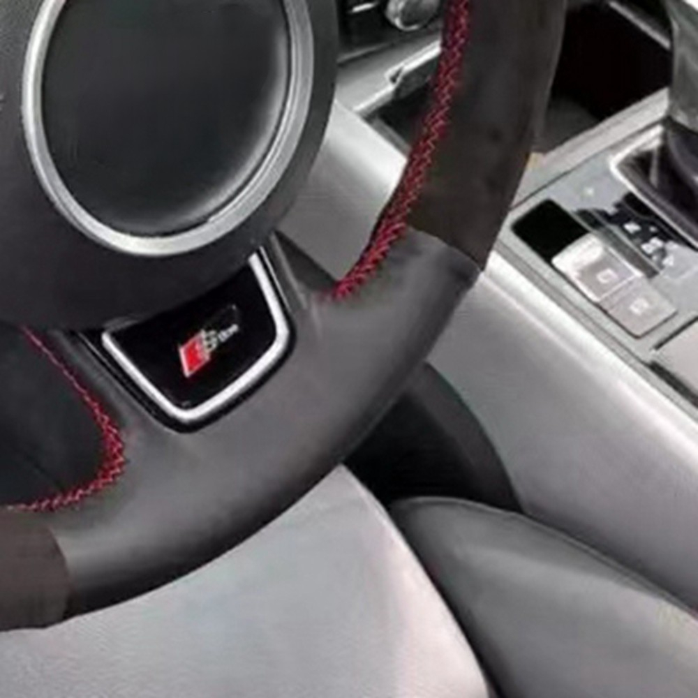 Audi A5 için örgü araba direks - Car Steering Wheel Cover Anti Slip Breathable incelemesi ve fiyatı