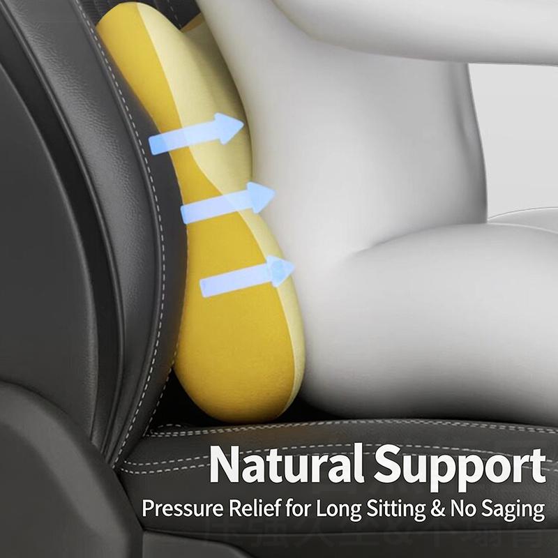 Araba Koltuğu Bel Desteği ve B - Memory Foam Car Neck Pillow Lumbar Support incelemesi ve fiyatı