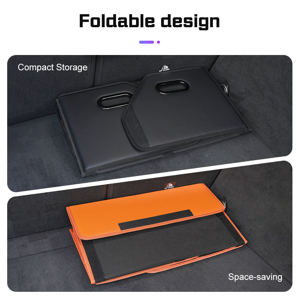 BYD Denza B5 B8 EV D9 DM-i N7  - Car Trunk Organizer Foldable Storage Box incelemesi ve fiyatı
