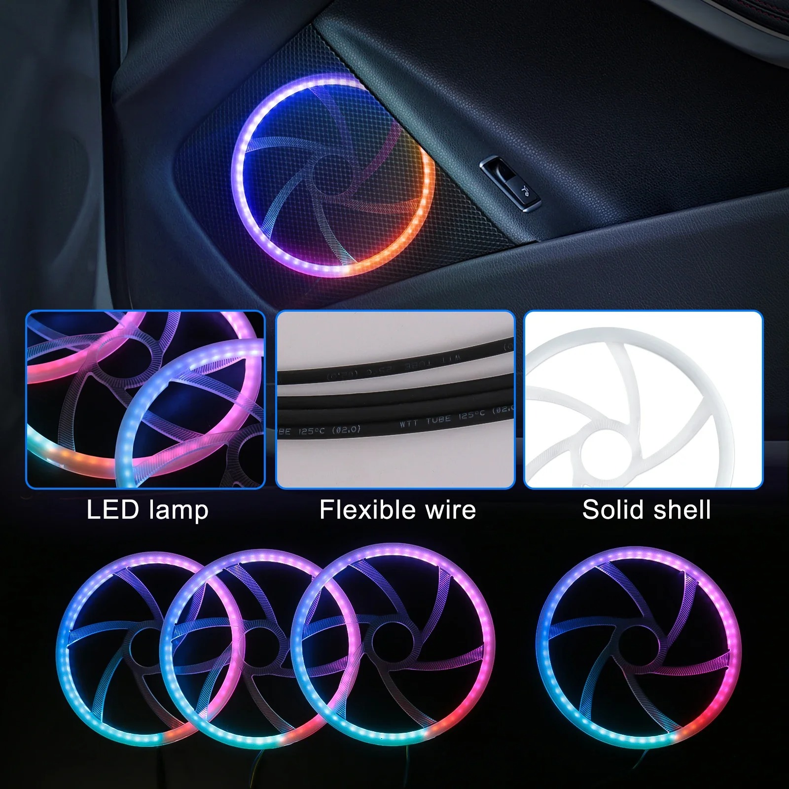 22'si 1 arada Premium Otomotiv - Led Ambient Interior Car Lights App Control incelemesi ve fiyatı