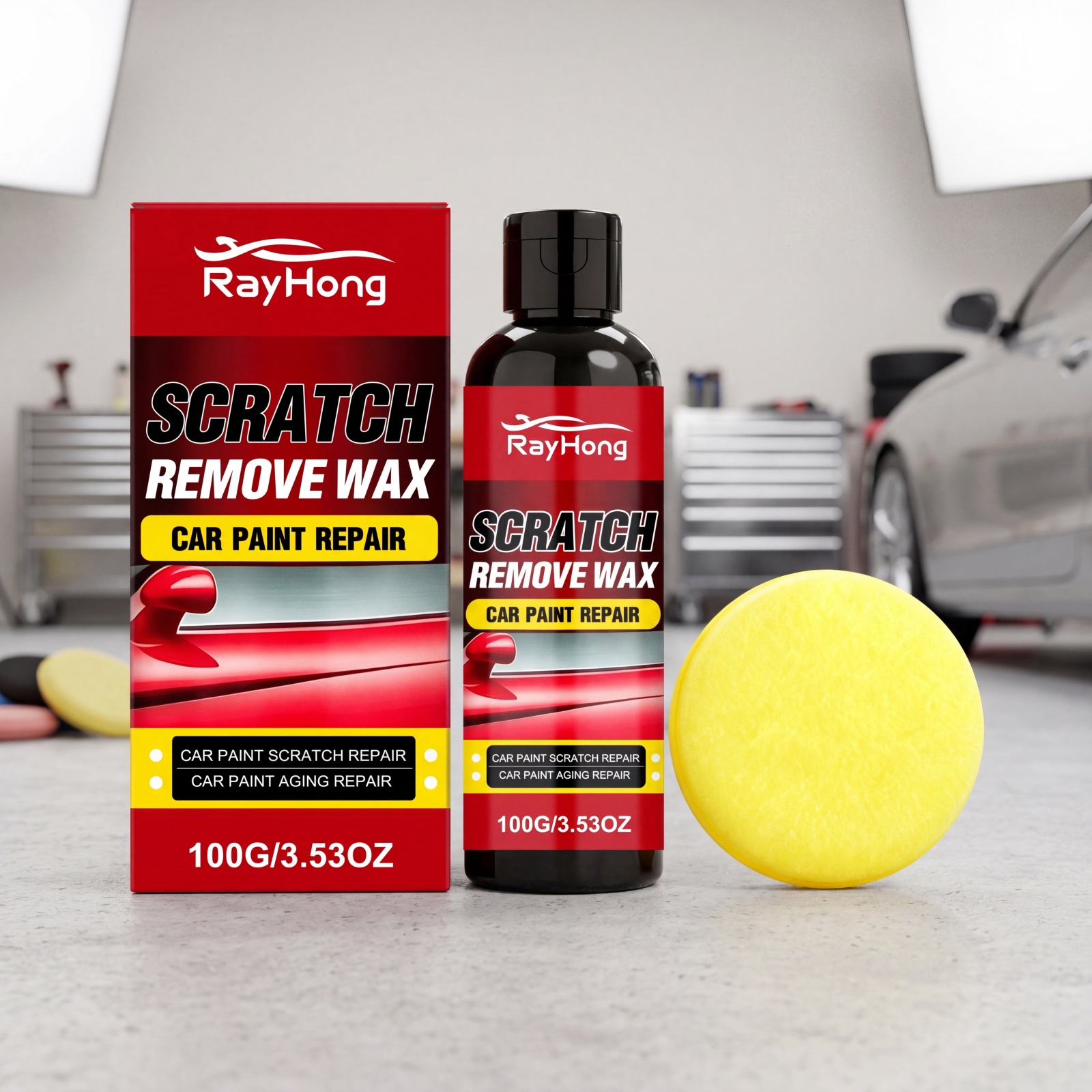 Araba Çizik Onarım Macunu, Hal - Car Scratch Repair Polishing Wax Paste incelemesi ve fiyatı